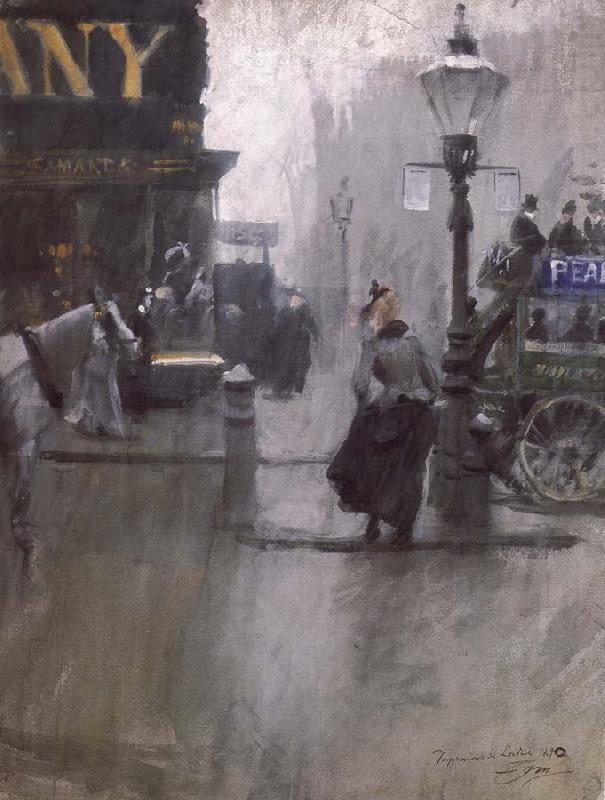 Impressions de Londres, Anders Zorn